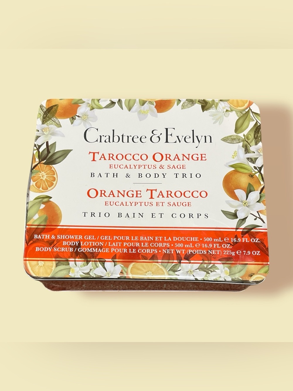 Crabtree & Evelyn Tarocco Orange Trio